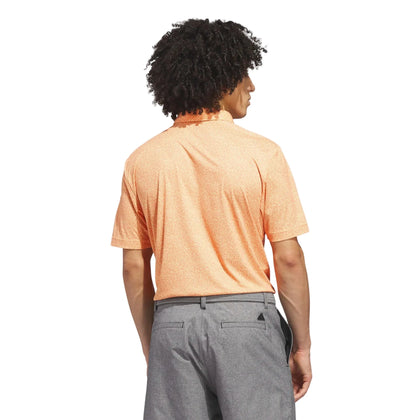 adidas Ultimate365 Feather Print Golf Polo Shirt ADIDAS MENS POLOS adidas 