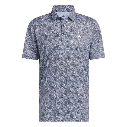 adidas Ultimate365 Feather Print Golf Polo Shirt ADIDAS MENS POLOS adidas 
