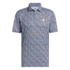 adidas Ultimate365 Feather Print Golf Polo Shirt ADIDAS MENS POLOS adidas 