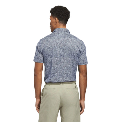 adidas Ultimate365 Feather Print Golf Polo Shirt ADIDAS MENS POLOS adidas 