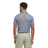 adidas Ultimate365 Feather Print Golf Polo Shirt ADIDAS MENS POLOS adidas 