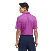 adidas Ultimate365 Feather Print Golf Polo Shirt ADIDAS MENS POLOS adidas 