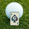 Skins Ace of Skulls Ball Marker PITCH REPAIR & BALL MARKERS Skins Golf 