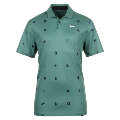 Nike Dri-Fit Tour Icon Print Golf Polo Shirt NIKE MENS POLOS Nike 