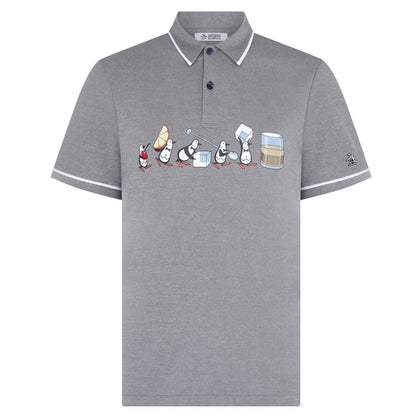 Penguin Barback Pete Oxford Golf Polo Shirt PENGUIN POLO SHIRTS Penguin 