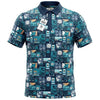 Penguin Pete's Stamp Roadmap Golf Polo Shirt PENGUIN POLO SHIRTS Penguin 