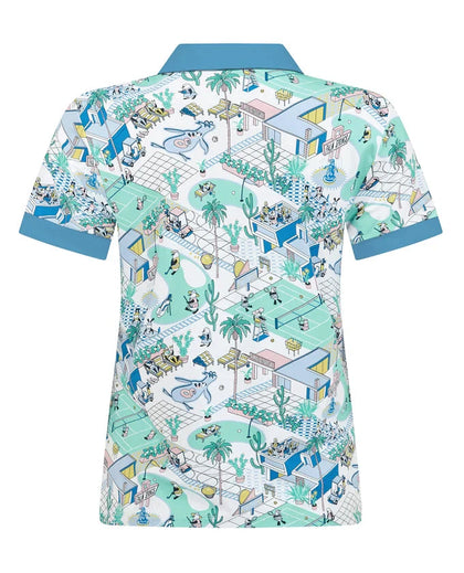 Penguin Palm Springs Golf Polo Shirt PENGUIN LADIES POLOS Penguin 