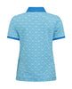 Penguin Cap Sleeve Printed Golf Polo Shirt PENGUIN LADIES POLOS Penguin 