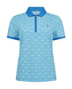 Penguin Cap Sleeve Printed Golf Polo Shirt PENGUIN LADIES POLOS Penguin 