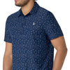 Penguin Archives Flag Print Golf Polo Shirt PENGUIN POLO SHIRTS Penguin 