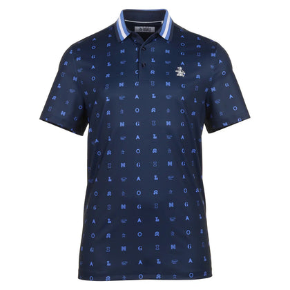 Penguin Original All Over Pete Print Golf Polo Shirt PENGUIN POLO SHIRTS Penguin 