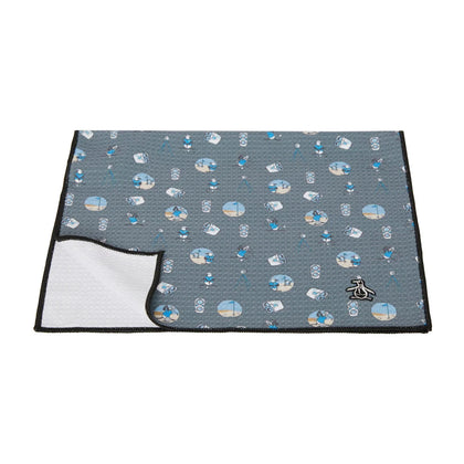 Penguin View Finder Pete Waffle Golf Towel PENGUIN TOWELS Penguin 