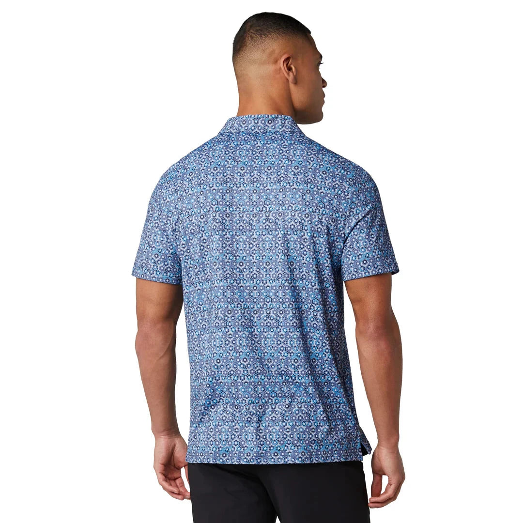 Penguin Heritage Framed Floral Golf Polo Shirt PENGUIN POLO SHIRTS Penguin 