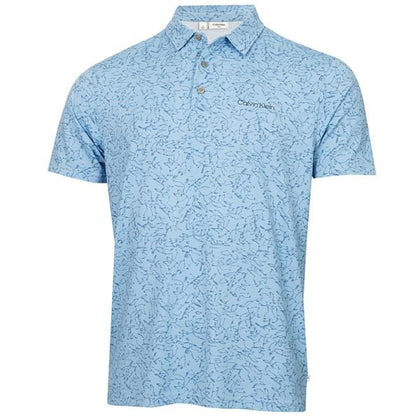 Calvin Klein Springs Printed Golf Polo Shirt CK MENS POLOS Calvin Klein 