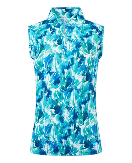 Lamprelle Ellen Sleeveless Golf Polo Shirt LAMPRELLE LADIES GOLF POLO Lamprelle 