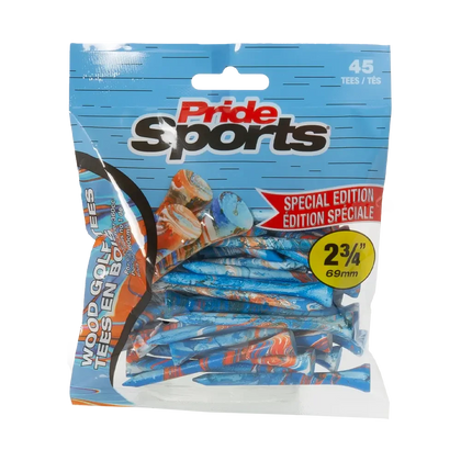 Pride PTS Wooden Golf Tees 2 3/4