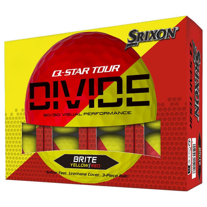 Srixon Q Star Tour Divide Golf Balls SRIXON BALLS Srixon 