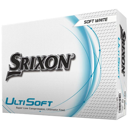 Srixon UltiSoft White Golf Balls 12Pk SRIXON BALLS Srixon 
