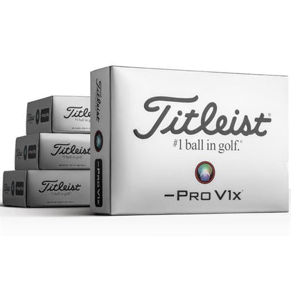 Titleist Pro V1x Left Dash White Golf Balls 48Pk TITLEIST BALLS Titleist 