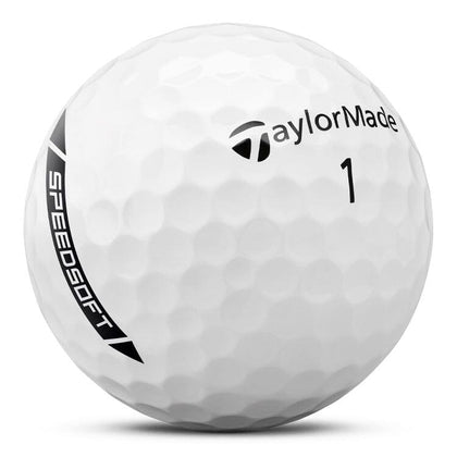 TaylorMade SpeedSoft White Golf Balls 12Pk TAYLORMADE BALLS Taylormade 