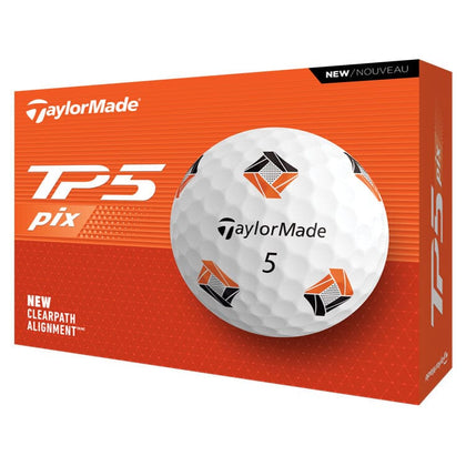 TaylorMade TP5 Pix Golf Balls 12Pk TAYLORMADE BALLS Taylormade 