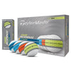 TaylorMade Tour Response Stripe Multi Colour Golf Balls 12Pk TAYLORMADE BALLS TaylorMade 