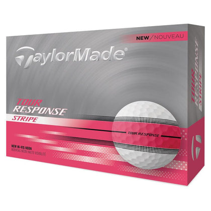 TaylorMade Tour Response Stripe Golf Balls 12Pk TAYLORMADE BALLS TaylorMade 