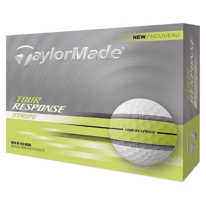 TaylorMade Tour Response Stripe Golf Balls 12Pk TAYLORMADE BALLS TaylorMade 