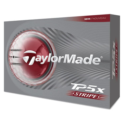 TaylorMade TP5x Stripe Golf Balls 12Pk TAYLORMADE BALLS TaylorMade 
