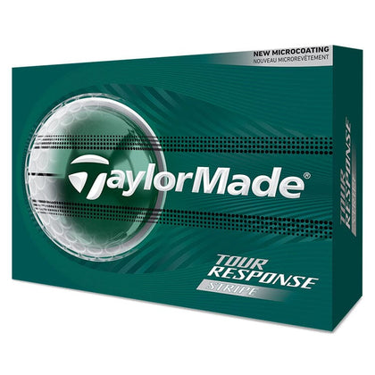 TaylorMade Tour Response Stripe White Golf Balls 12Pk TAYLORMADE BALLS TaylorMade 