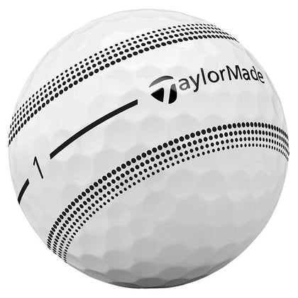 TaylorMade Tour Response Stripe White Golf Balls 12Pk TAYLORMADE BALLS TaylorMade 