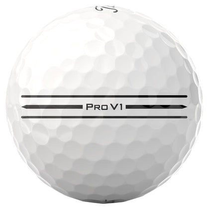 Titleist Pro V1 Enhanced Alignment White Golf Balls 12Pk TITLEIST BALLS Titleist 