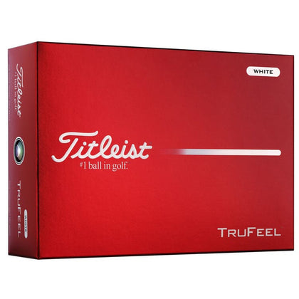 Titleist TruFeel White Golf Balls 12Pk TITLEIST BALLS Titleist 