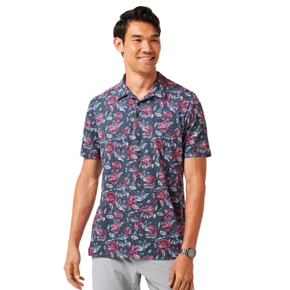 TravisMathew Flourish Golf Polo Shirt TRAVISMATHEW POLO SHIRT Travismathews 