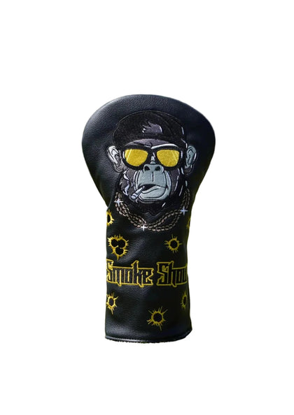 Skins Smoke Show Black Driver Headcover SKINS HEADCOVERS Skins Golf 