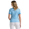 Penguin Cap Sleeve Printed Golf Polo Shirt PENGUIN LADIES POLOS Penguin 