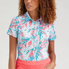 Ping Aeria Printed Golf Polo Shirt PING LADIES POLOS Ping 