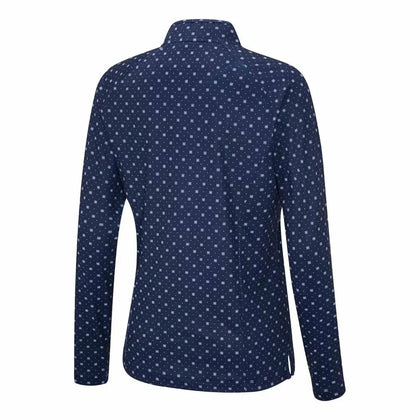Ping Arwen Printed Long Sleeve Golf Polo Shirt PING LADIES POLOS Ping 