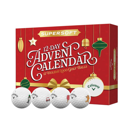 Callaway Supersoft 12-Day Advent Calendar Golf Balls CALLAWAY BALLS Callaway 