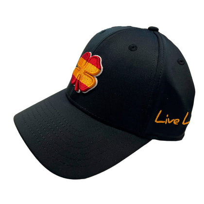 Black Clover Spain 1 Golf Cap BLACK CLOVER MENS HEADWEAR Black Clover 