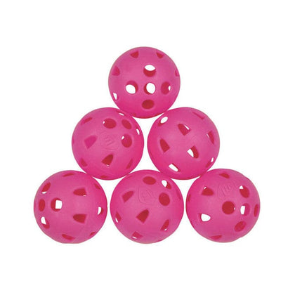 Masters Airflow Pink Practice Balls 6pk PRACTICE BALLS Masters 