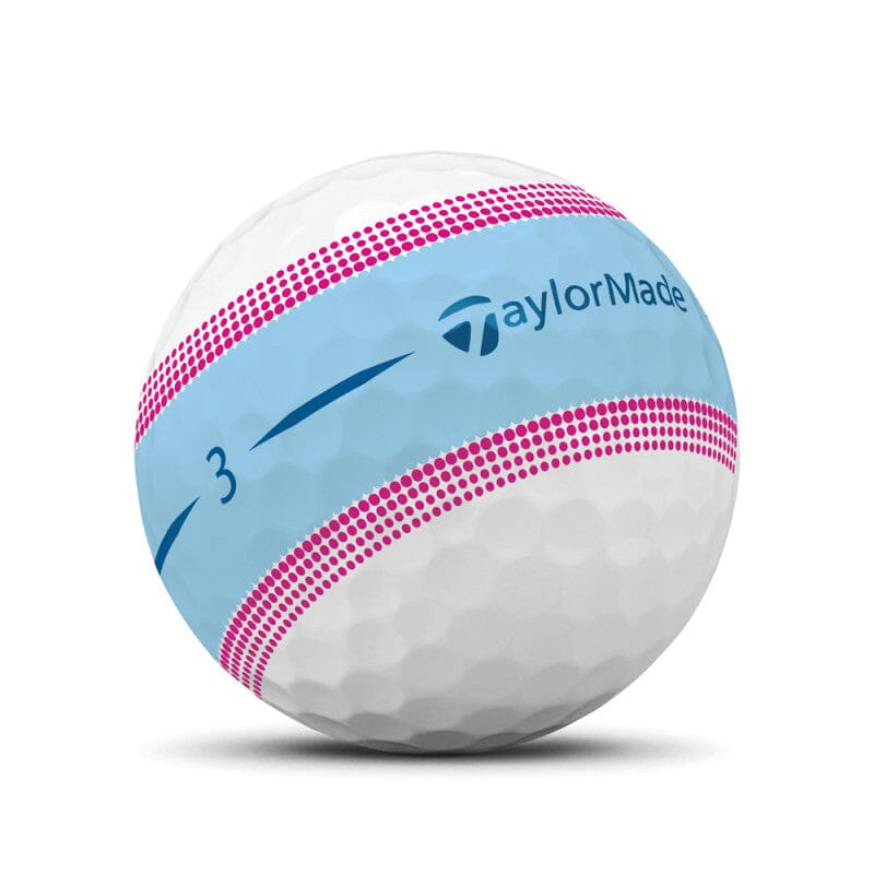 Pelotas de golf TaylorMade Tour Response Stripe para mujer, paquete de 12 BOLAS TAYLORMADE Taylormade