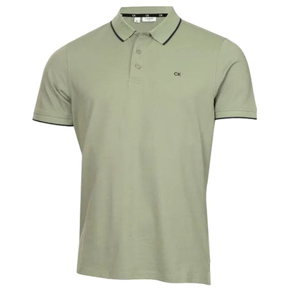 Calvin Klein Tipped Quad Golf Polo Shirt CK MENS POLOS Calvin Klein 