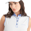 Calvin Klein Leigh Sleeveless Golf Polo Shirt CK LADIES POLOS Calvin Klein 