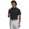 Under Armour Tee to Green Pique Golf Polo Shirt UNDER ARMOUR MENS POLO SHIRTS Under Armour 