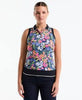 Penguin Sketch Floral Sleeveless Polo PENGUIN LADIES POLOS Penguin 
