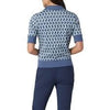 Penguin Geo Jacquard Golf Polo Shirt PENGUIN LADIES POLOS Penguin 