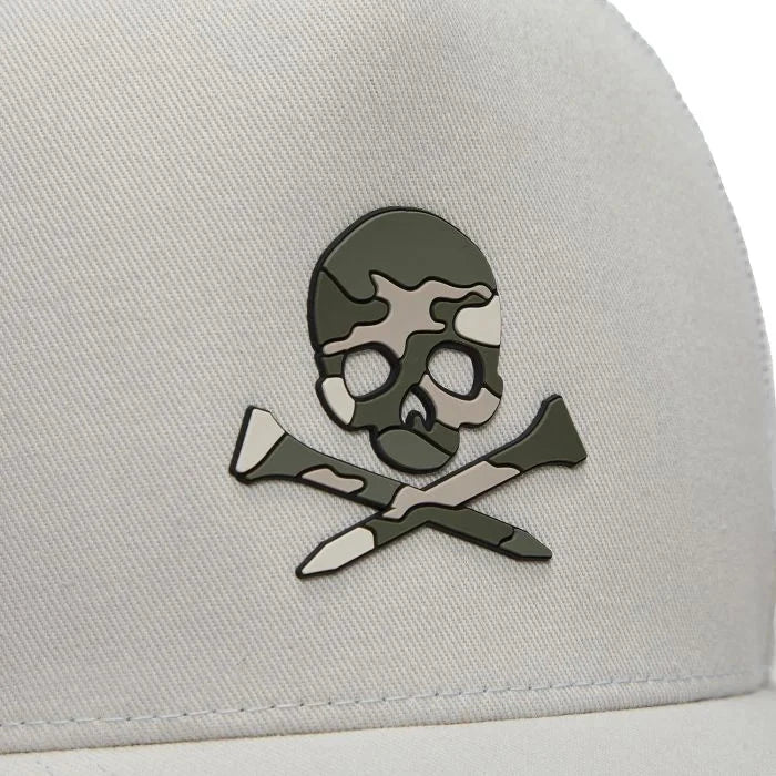 G Fore Camo Skull & Tees Tall Trucker Golf Cap G FORE MENS HEADWEAR G Fore 