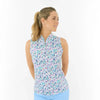 Lamprelle Ellen Sleeveless Golf Polo Shirt LAMPRELLE LADIES GOLF POLO Lamprelle 