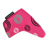 Odyssey Swirl Pink Blade Headcover ODYSSEY PUTTER HEADCOVERS Odyssey 